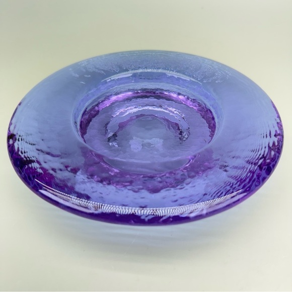 Fire and Light Neodymium Recycled Glass 
Wine Bottle Caddy Candle Holder - Picture 3 of 12